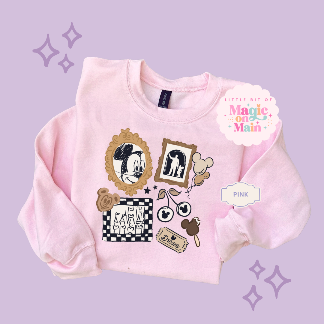 PRINTED NEUTRAL MCKY - ADULT SWEATSHIRT 10039