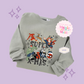 PRINTED SUPER CHRISTMAS - ADULT SWEATSHIRT