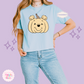PRINTED POOH PUMPKIN - WOMENS BOXY T-SHIRT