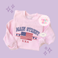 PRINTED MAIN STREET USA - EXCLUSIVE TO MoM - ADULT SWEATSHIRT 10063