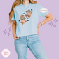 PRINTED HALLOWEEN CHIPMUNKS  - WOMENS BOXY T-SHIRT
