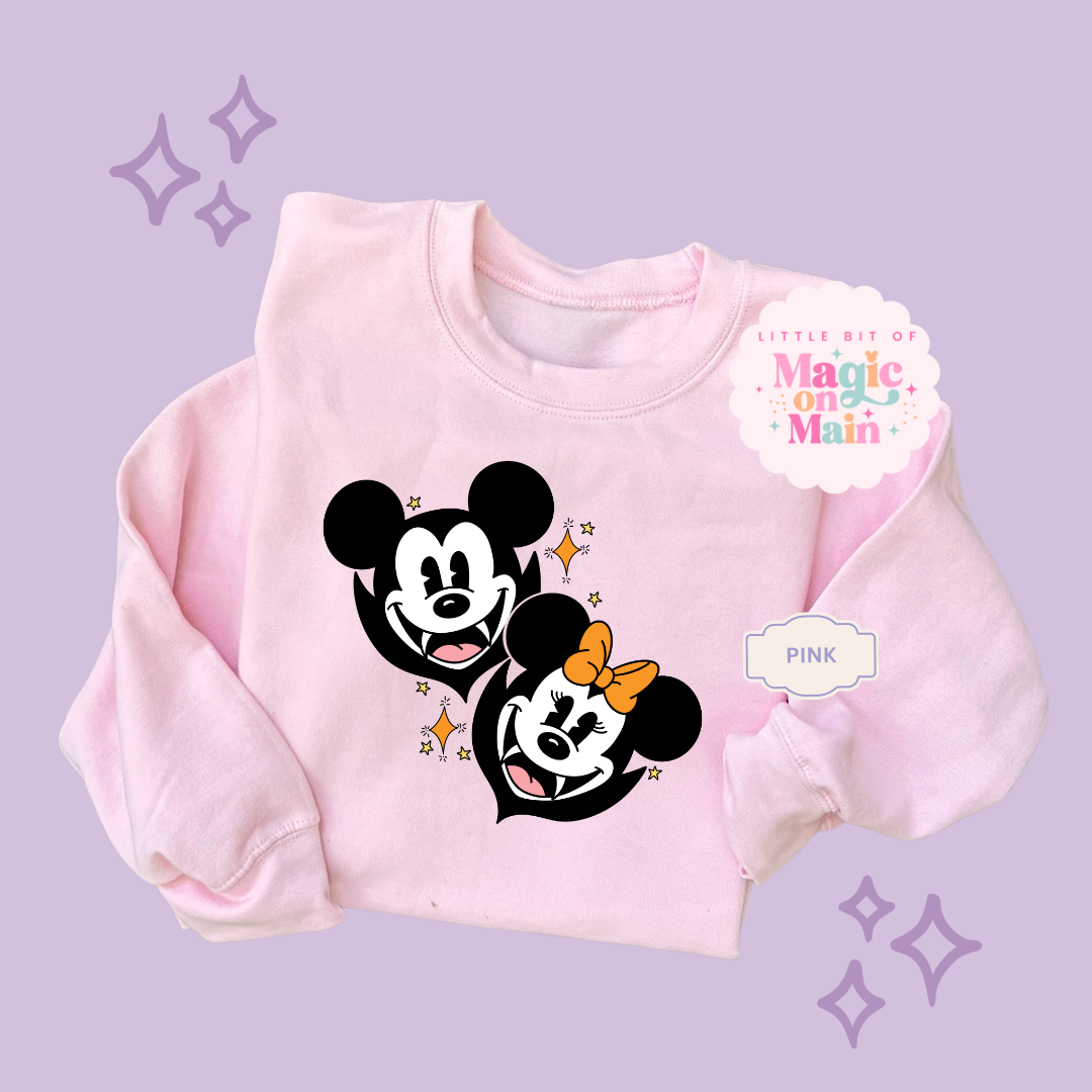 PRINTED MCKY VAMPIRE - EXCLUSIVE TO MoM - ADULT SWEATSHIRT 10058
