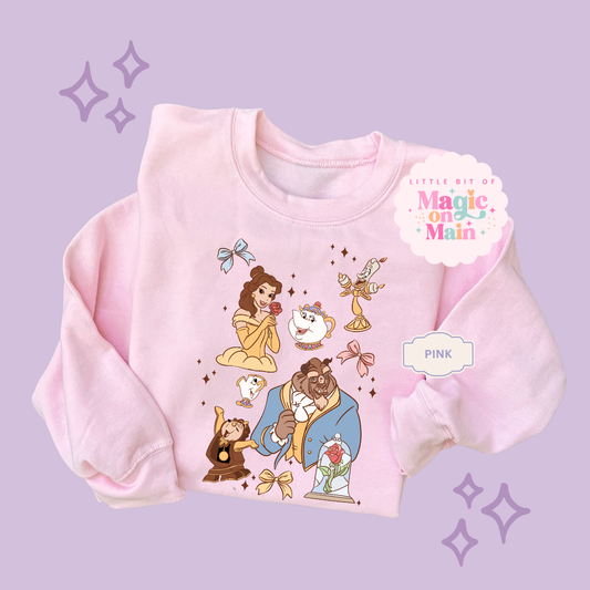 PRINTED BELLE - ADULT SWEATSHIRT 10044