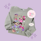 PRINTED MINNIES WONDERLAND - ADULT SWEATSHIRT