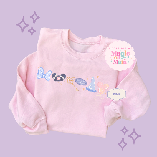PRINTED PARK DAY MAGIC - EXCLUSIVE TO MoM - ADULT SWEATSHIRT