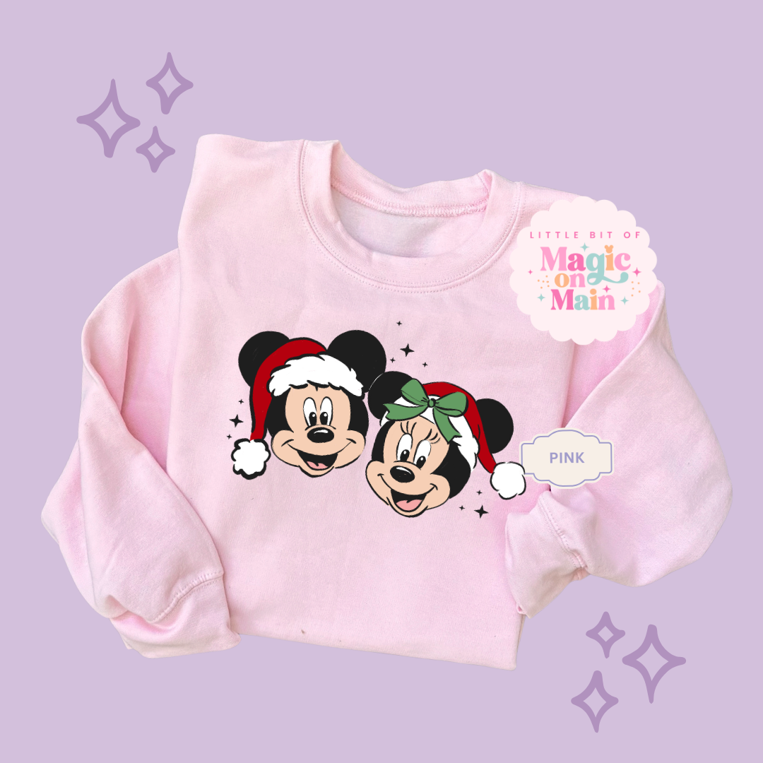 PRINTED MERRY MCKY MNIE - EXCLUSIVE TO MoM - ADULT SWEATSHIRT