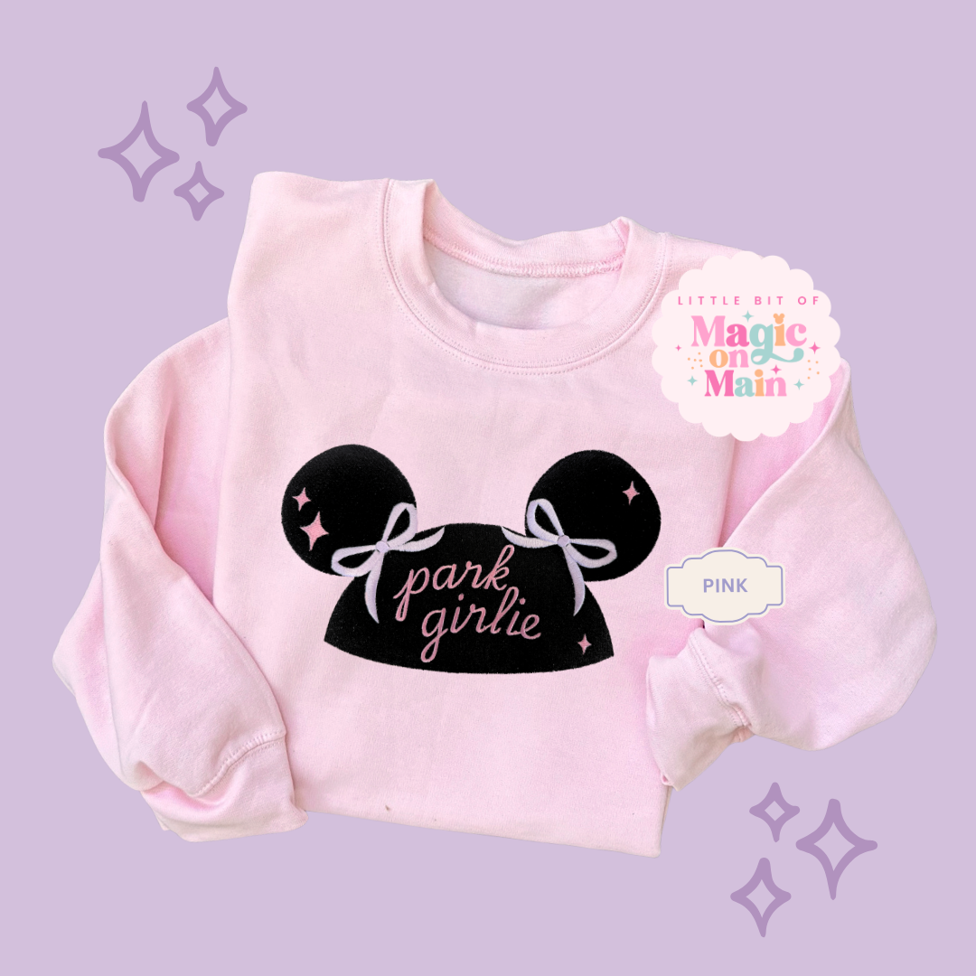 EMBROIDERED PARK GIRLIE HAT - EXCLUSIVE TO MoM - ADULT SWEATSHIRT