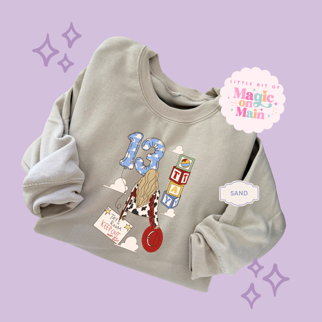 PRINTED TAYS STORY - ADULT SWEATSHIRT
