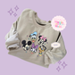 EMBROIDERED MCKY AND FRIENDS - ADULT SWEATSHIRT