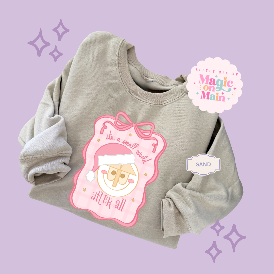 PRINTED SML WORLD COQUETTE - EXCLUSIVE TO MoM - ADULT SWEATSHIRT