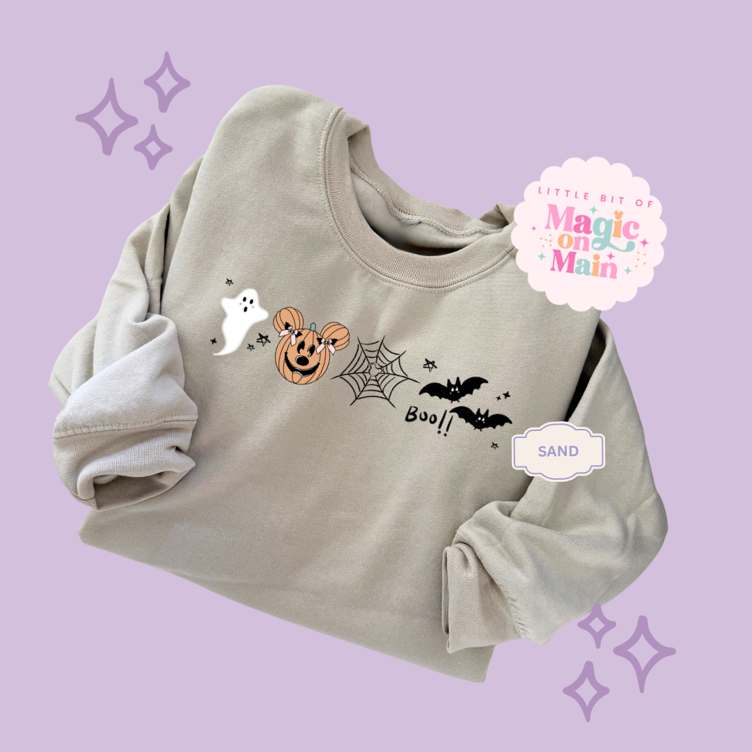 PRINTED BOO CREW - EXCLUSIVE TO MoM - ADULT SWEATSHIRT
