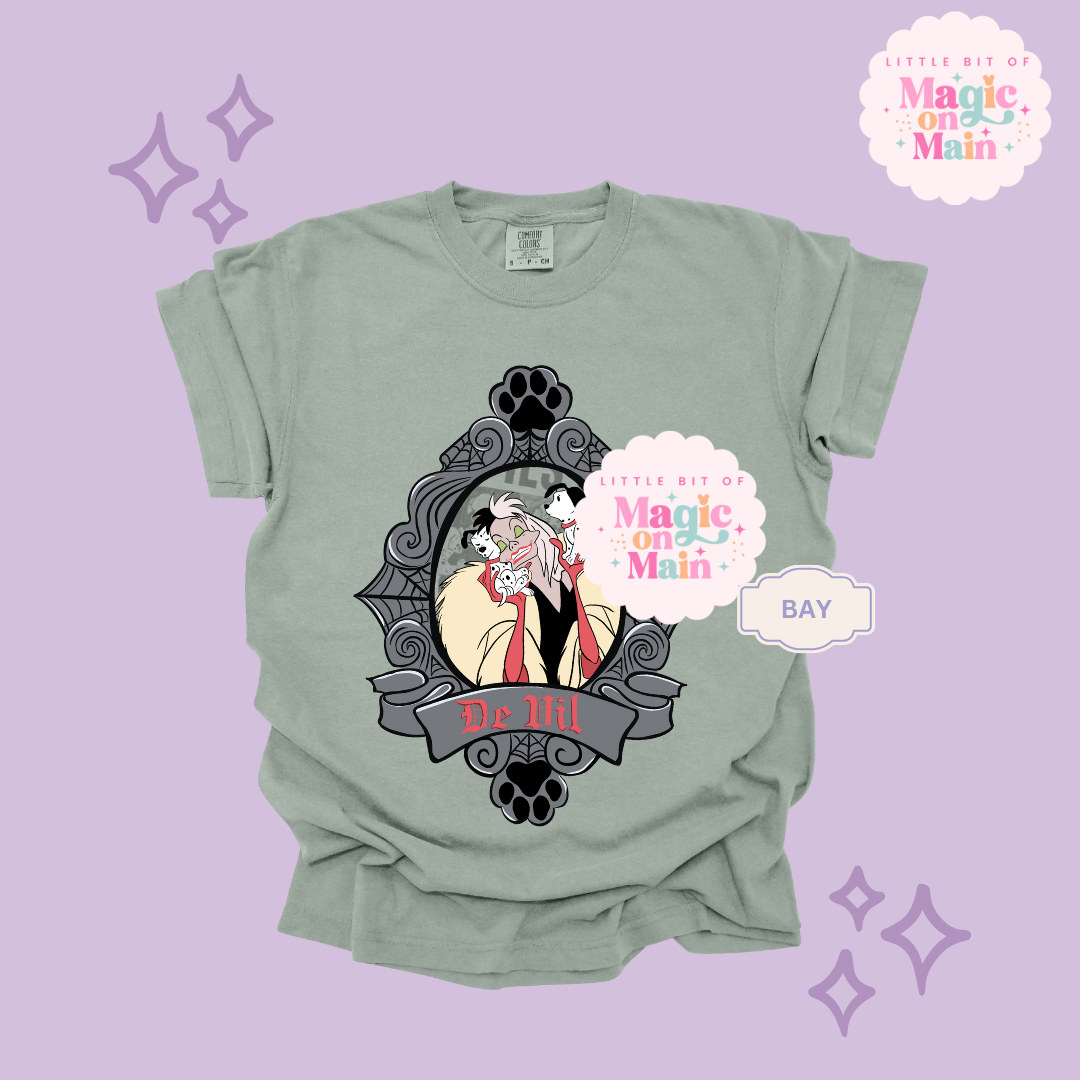 PRINTED DE VIL- EXCLUSIVE TO MoM - ADULT T-SHIRT