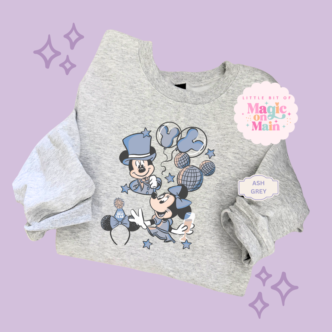 PRINTED NYE BLUE/GREY - ADULT SWEATSHIRT