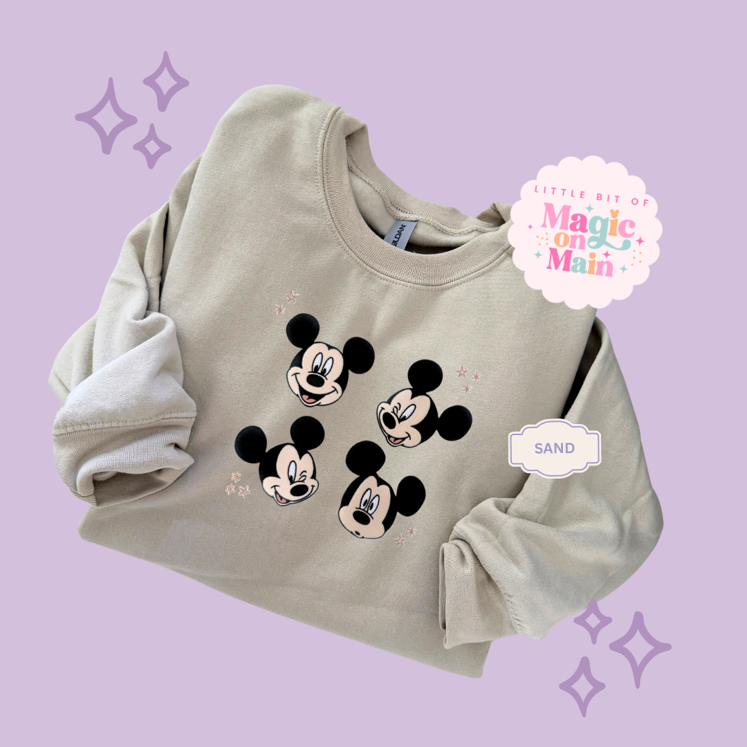 EMBROIDERED MCKY STARS - EXCLUSIVE TO MoM - ADULT SWEATSHIRT 10037