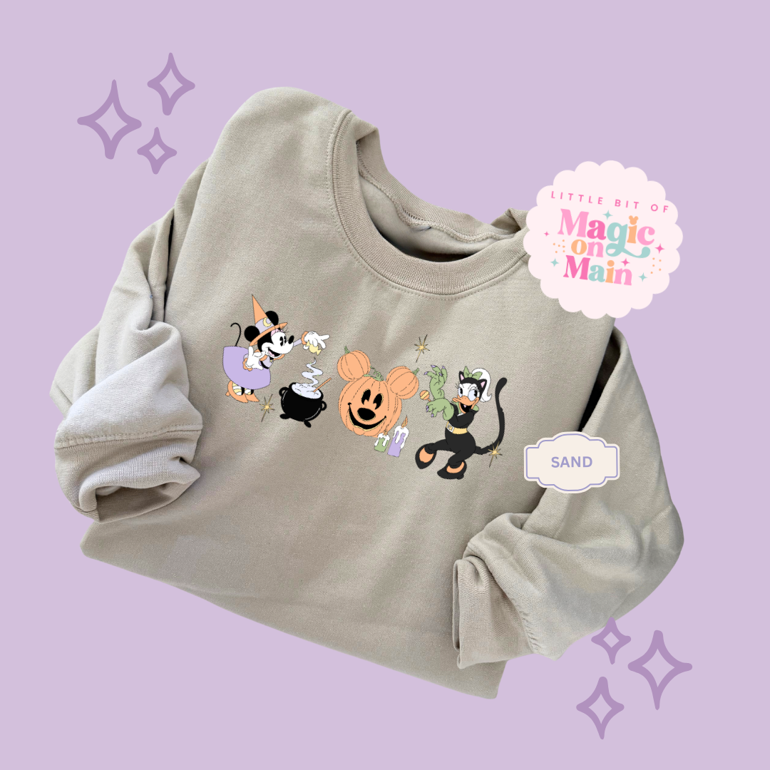 PRINTED  NOT SO SPOOKY - ADULT SWEATSHIRT