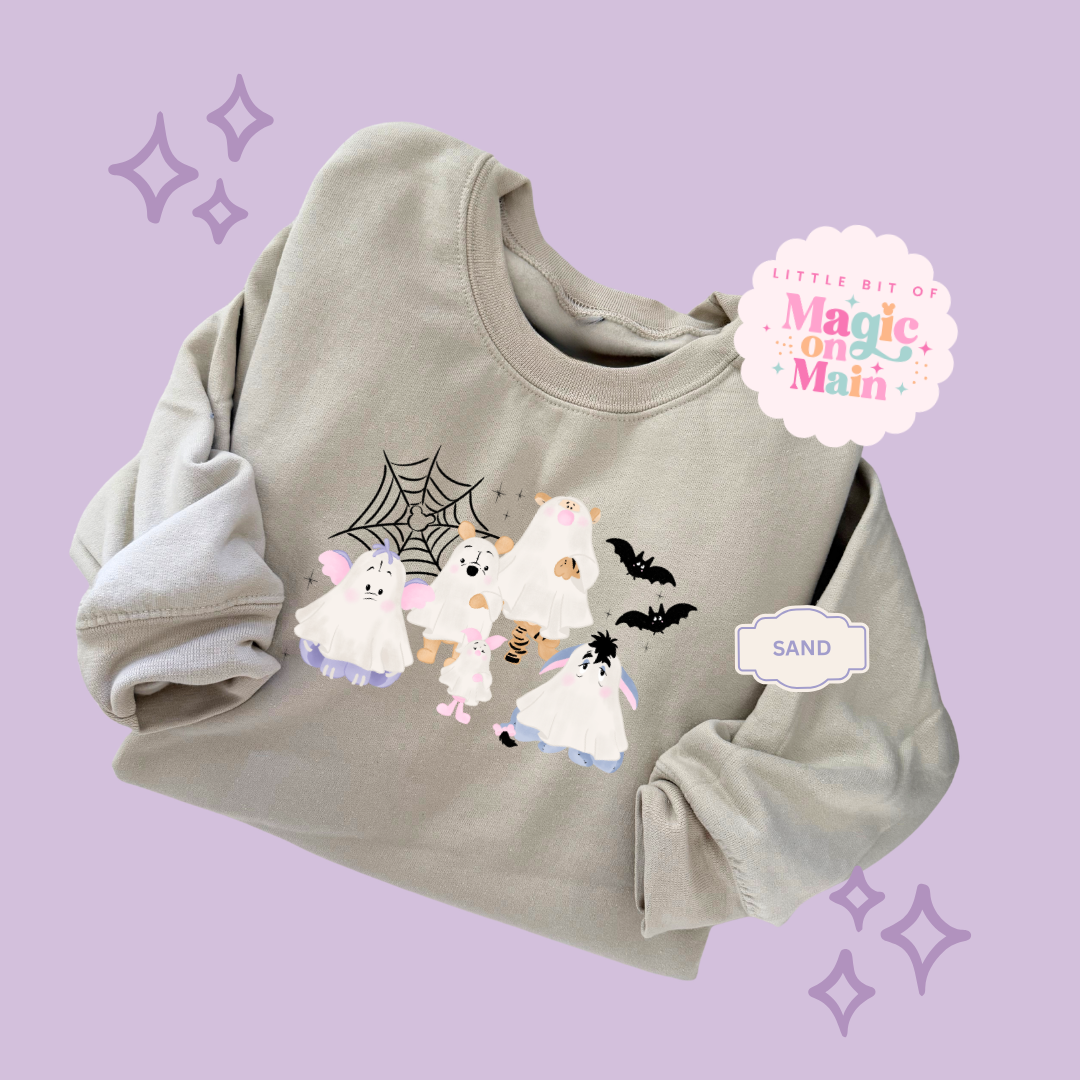 PRINTED WINNIE THE BOO - EXCLUSIVE TO MoM - ADULT SWEATSHIRT