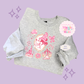 PRINTED PINK SORCERER - ADULT SWEATSHIRT