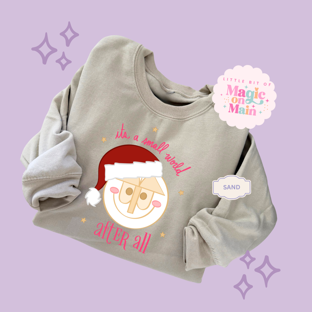 PRINTED SML WORLD - EXCLUSIVE TO MoM - ADULT SWEATSHIRT