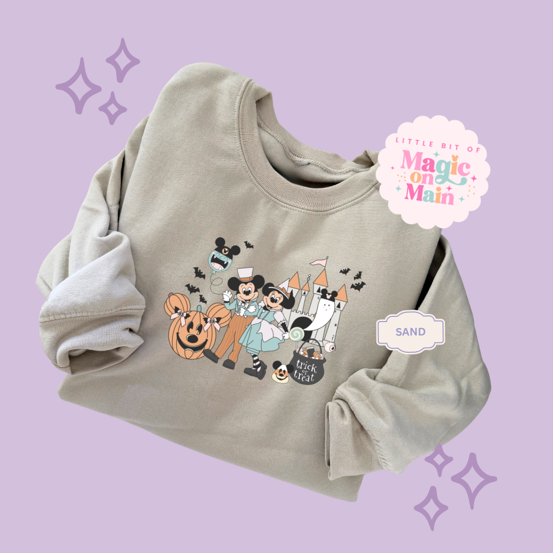 PRINTED MAIN ST HALLOWEEN - ADULT SWEATSHIRT