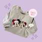 EMBROIDERED MERRY MCKY MNNIE  - ADULT SWEATSHIRT