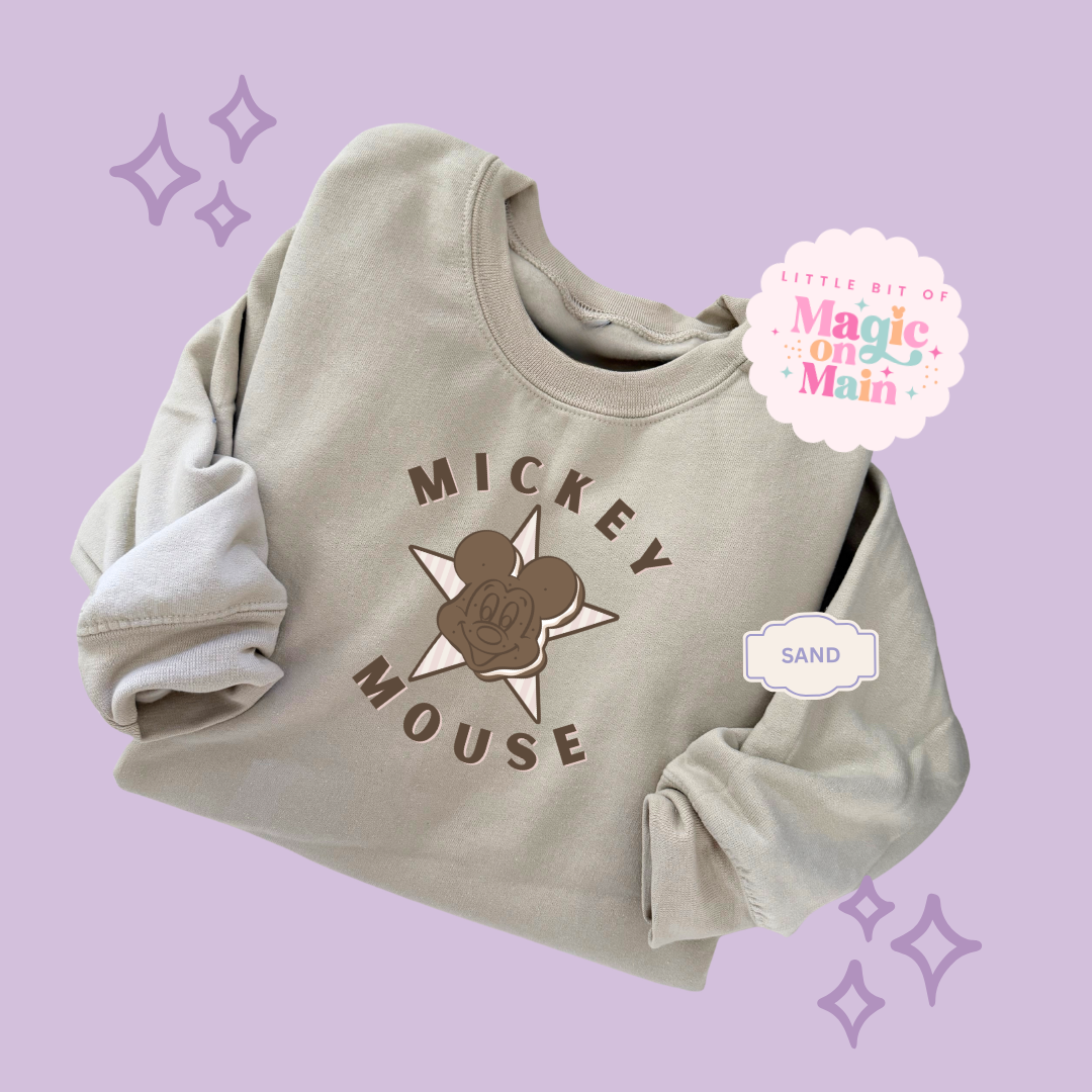 PRINTED MCKY SNACKS - EXCLUSIVE TO MoM - ADULT SWEATSHIRT 10062
