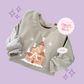 PRINTED GINGERBREAD CASTLE - EXCLUSIVE TO MoM - ADULT SWEATSHIRT