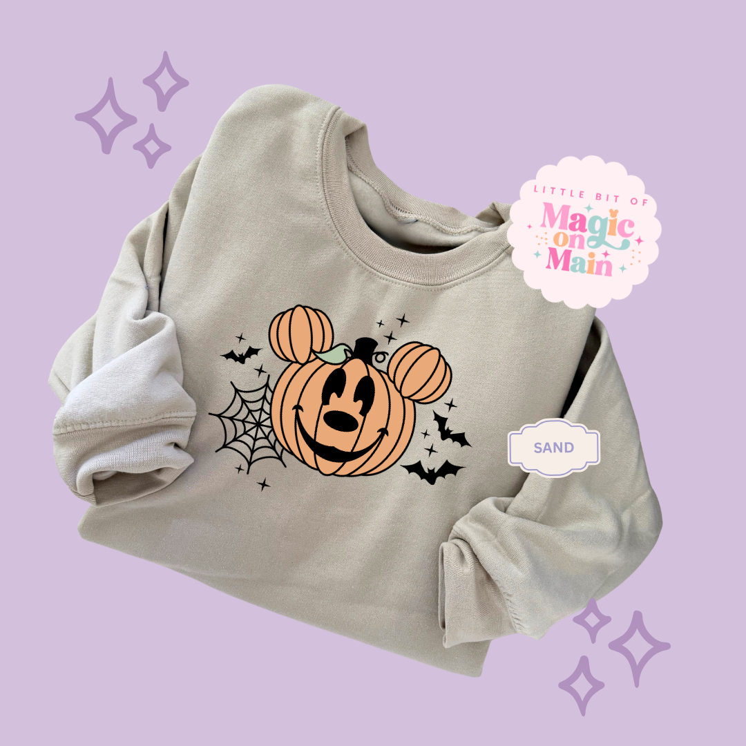 PRINTED MCKY PUMPKIN - EXCLUSIVE TO MoM - ADULT SWEATSHIRT 10057
