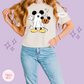 PRINTED MICKEY GHOST - WOMENS BOXY T-SHIRT