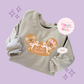 PRINTED GINGERBREAD HOLIDAY HAT- EXCLUSIVE TO MoM - ADULT SWEATSHIRT