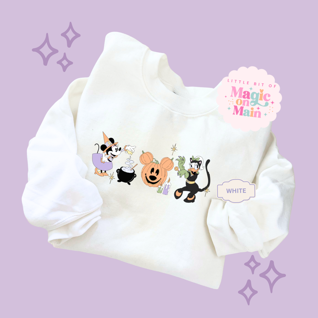 PRINTED  NOT SO SPOOKY - ADULT SWEATSHIRT