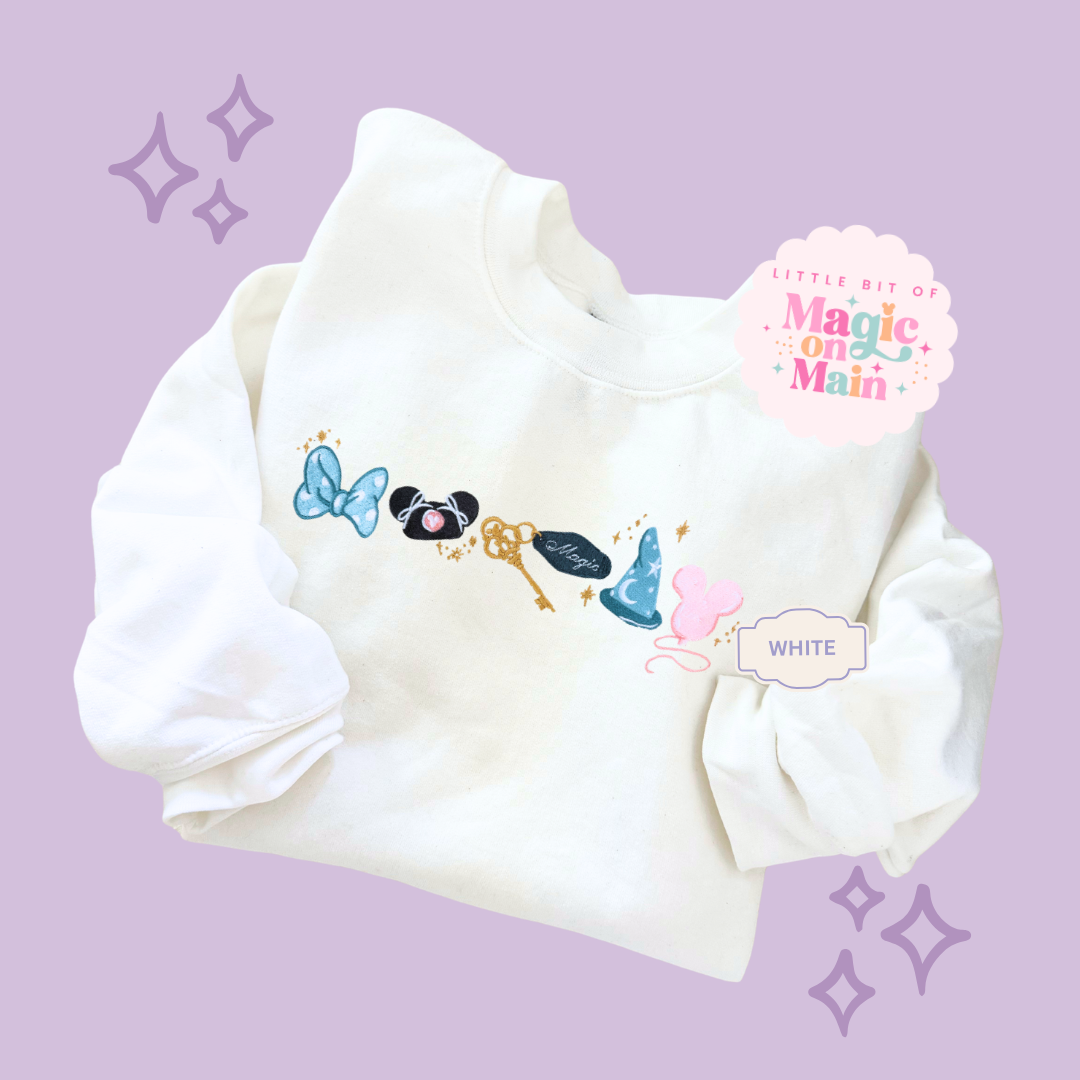 EMBROIDERED PARK DAY MAGIC - EXCLUSIVE TO MoM - ADULT SWEATSHIRT
