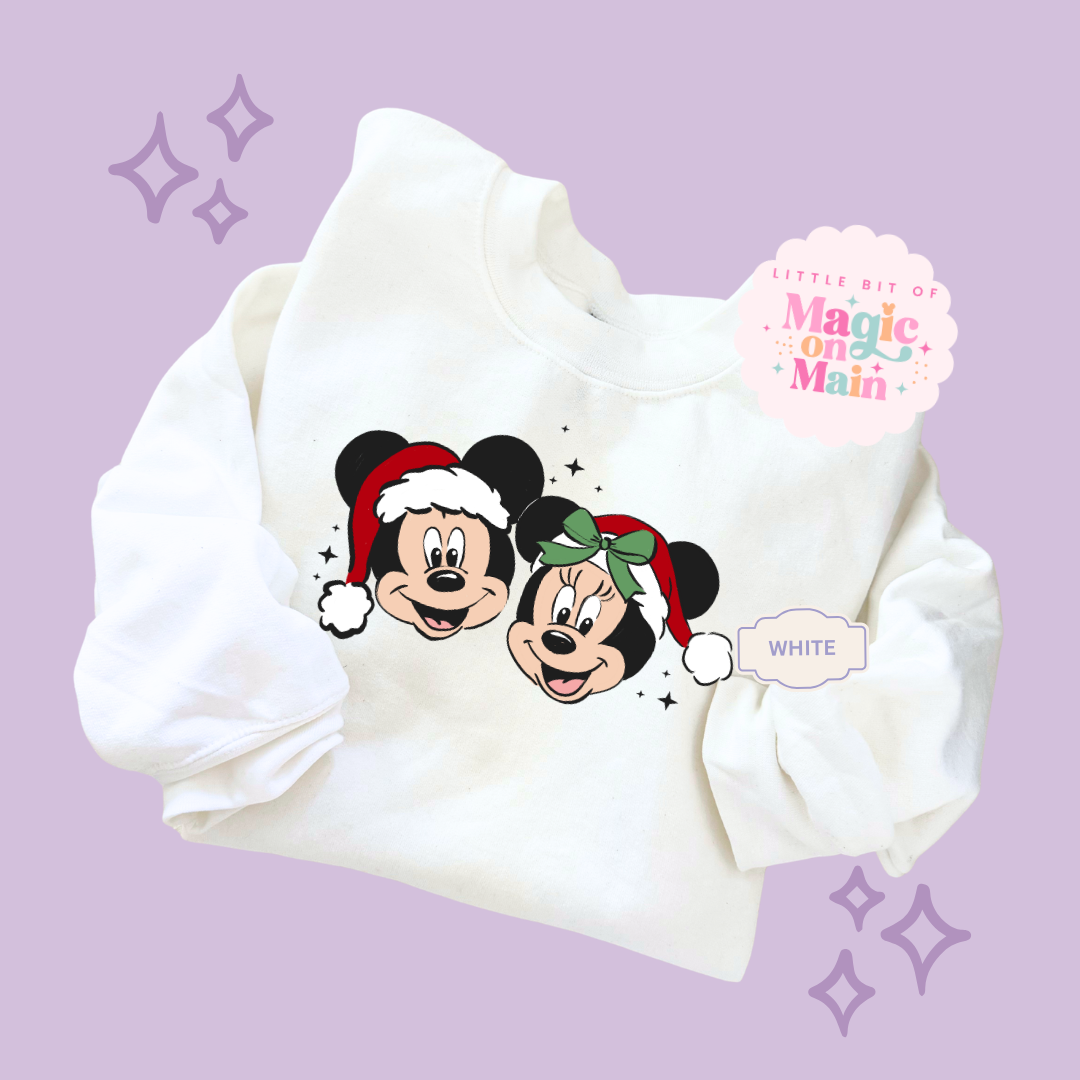 PRINTED MERRY MCKY MNIE - EXCLUSIVE TO MoM - ADULT SWEATSHIRT