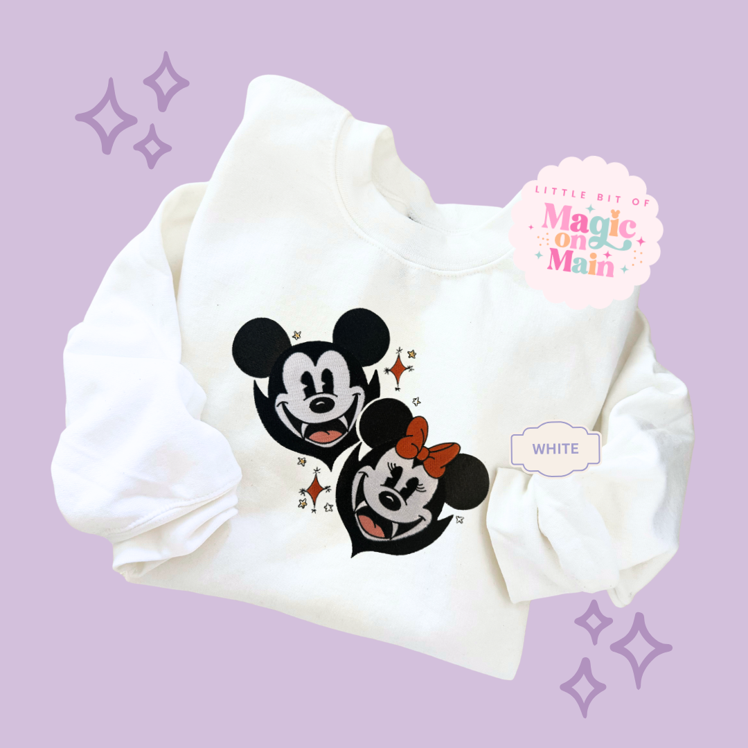 EMBROIDERED MCKY VAMPIRE - EXCLUSIVE TO MoM - ADULT SWEATSHIRT 10058