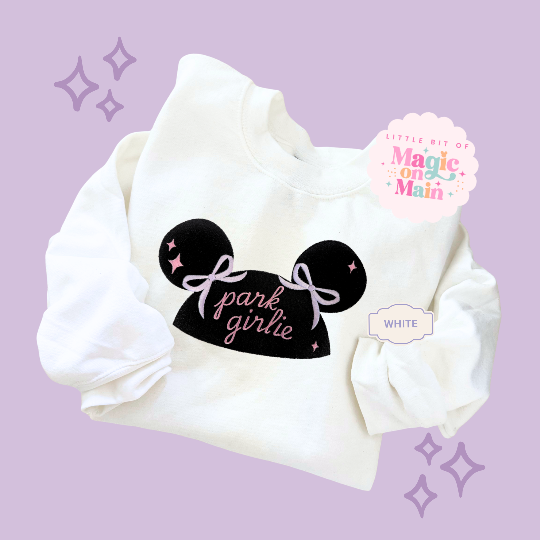 EMBROIDERED PARK GIRLIE HAT - EXCLUSIVE TO MoM - ADULT SWEATSHIRT