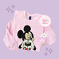 EMBROIDERED MCKY HAND HEART - ADULT SWEATSHIRT 10016