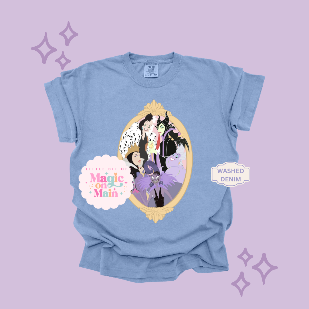 PRINTED VILLAINS COQUETTE - EXCLUSIVE TO MoM - ADULT T-SHIRT