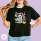 PRINTED NEON HALLOWEEN MINNIE - WOMENS BOXY T-SHIRT