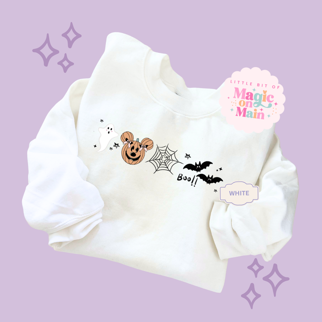 PRINTED BOO CREW - EXCLUSIVE TO MoM - ADULT SWEATSHIRT
