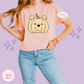 PRINTED POOH PUMPKIN - WOMENS BOXY T-SHIRT
