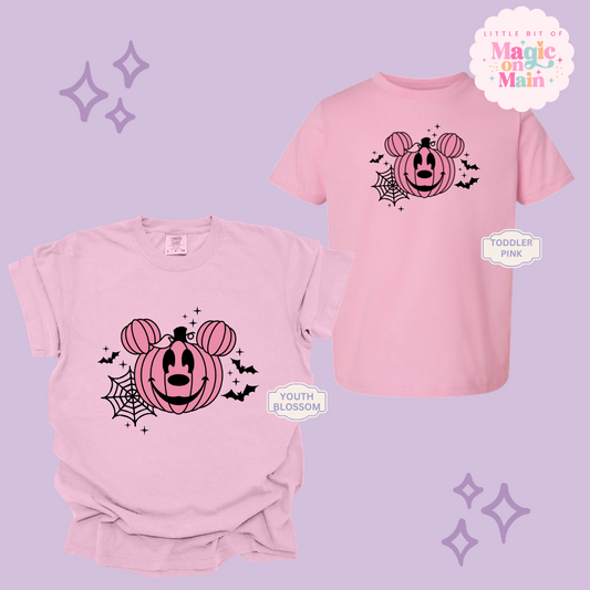 PRINTED PINK PUMPKIN - EXCLUSIVE TO MoM - YOUTH/TODDLER