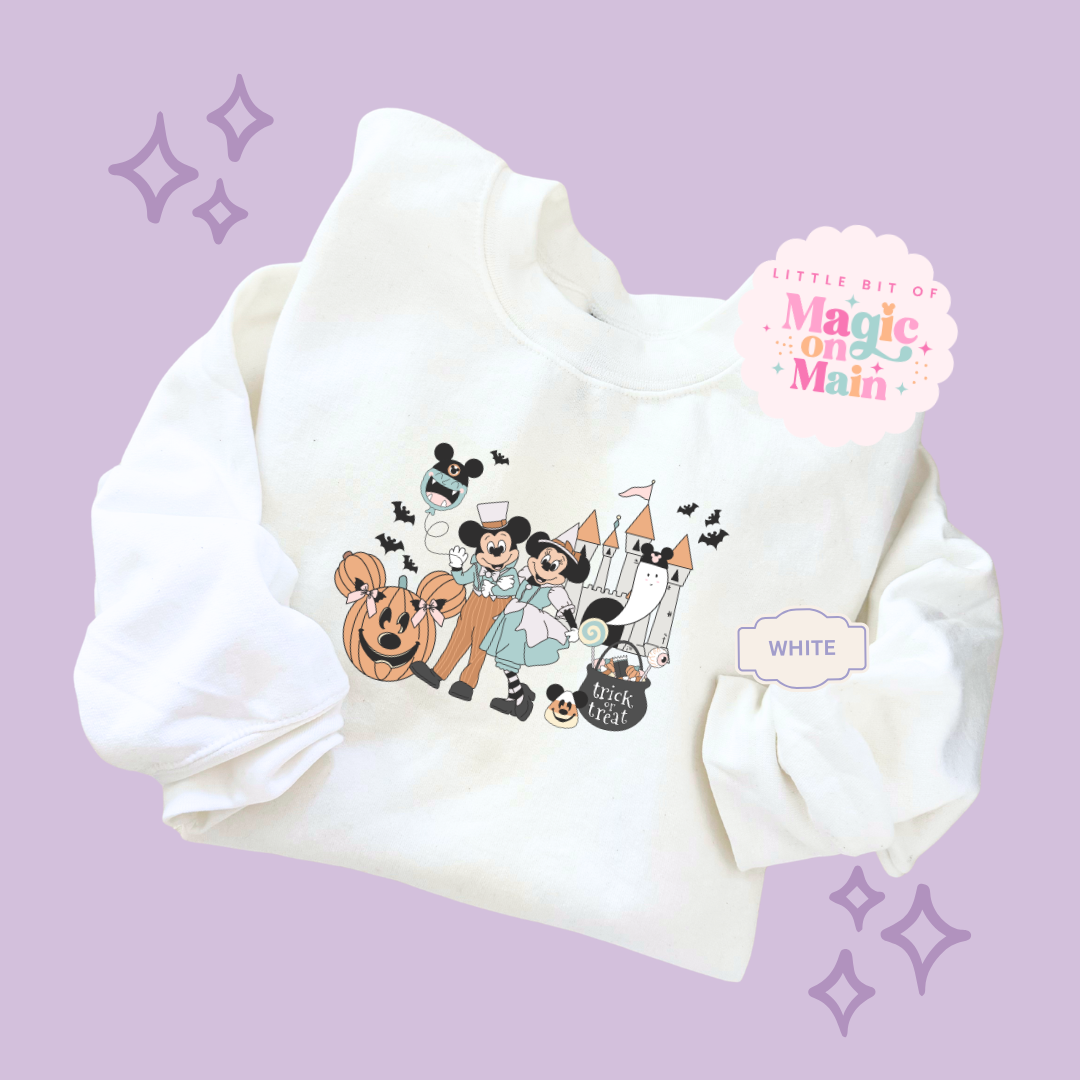 PRINTED MAIN ST HALLOWEEN - ADULT SWEATSHIRT
