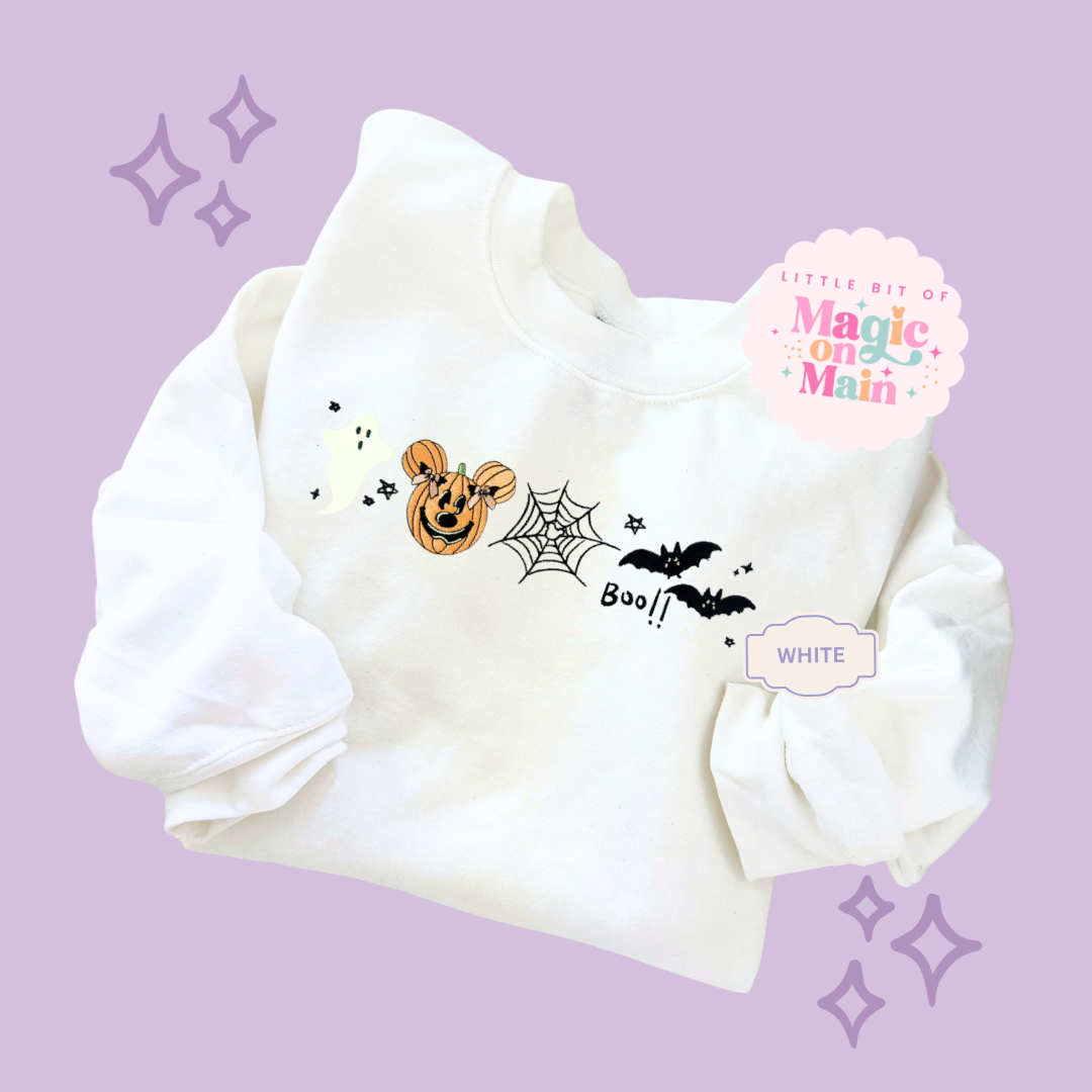 EMBROIDERED BOO CREW - EXCLUSIVE TO MoM - ADULT SWEATSHIRT