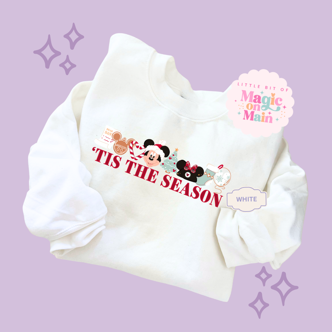 PRINTED TIS THE SEASON - EXCLUSIVE TO MoM - ADULT SWEATSHIRT