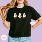 PRINTED SPOOKY POOH BEAR - WOMENS BOXY T-SHIRT