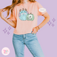 PRINTED MONSTER PUMPKINS  - WOMENS BOXY T-SHIRT