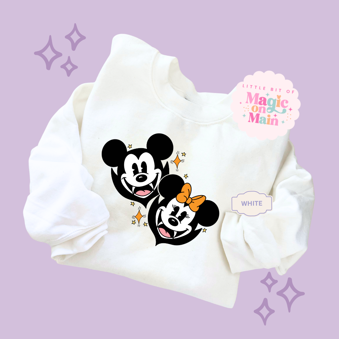 PRINTED MCKY VAMPIRE - EXCLUSIVE TO MoM - ADULT SWEATSHIRT 10058