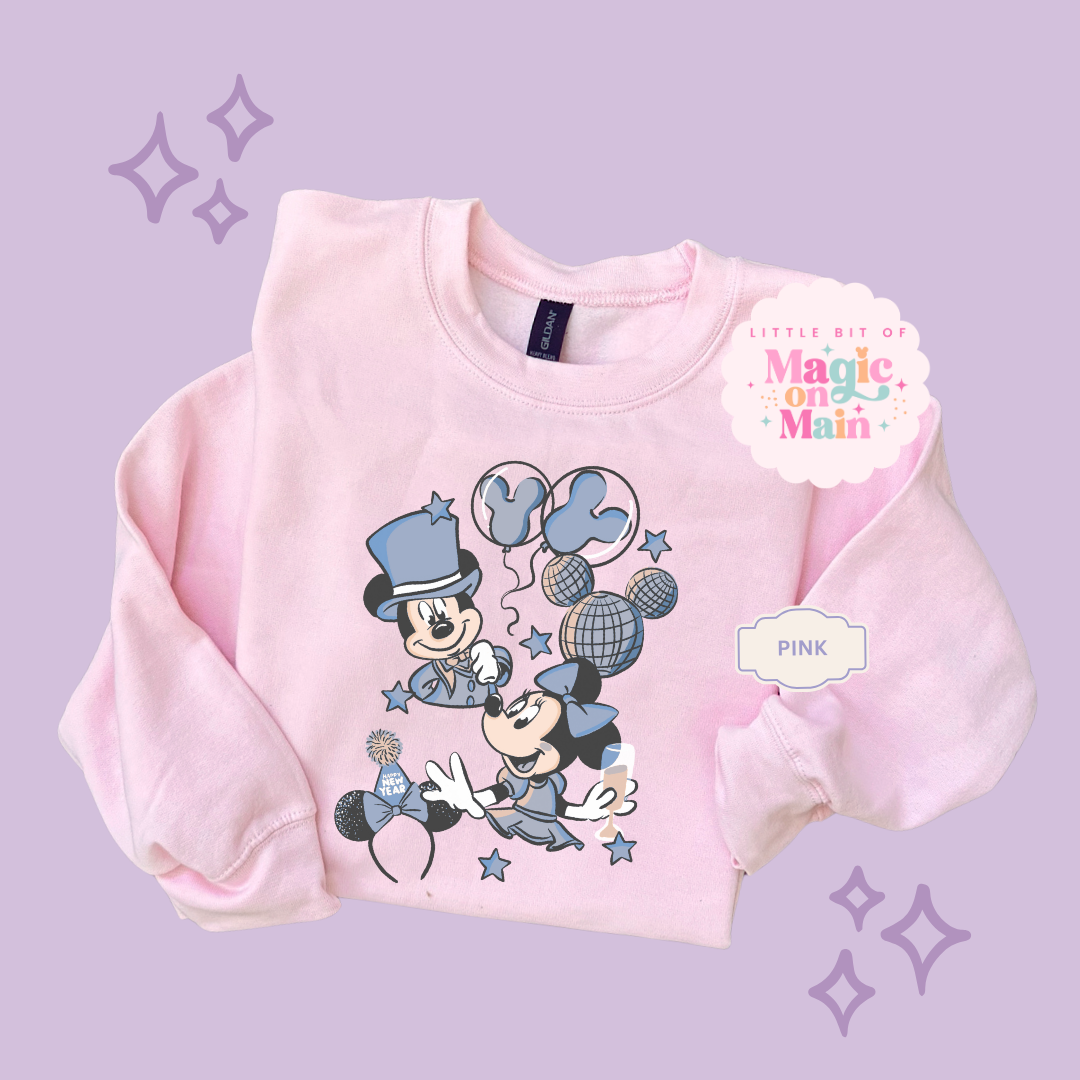 PRINTED NYE BLUE/GREY - ADULT SWEATSHIRT