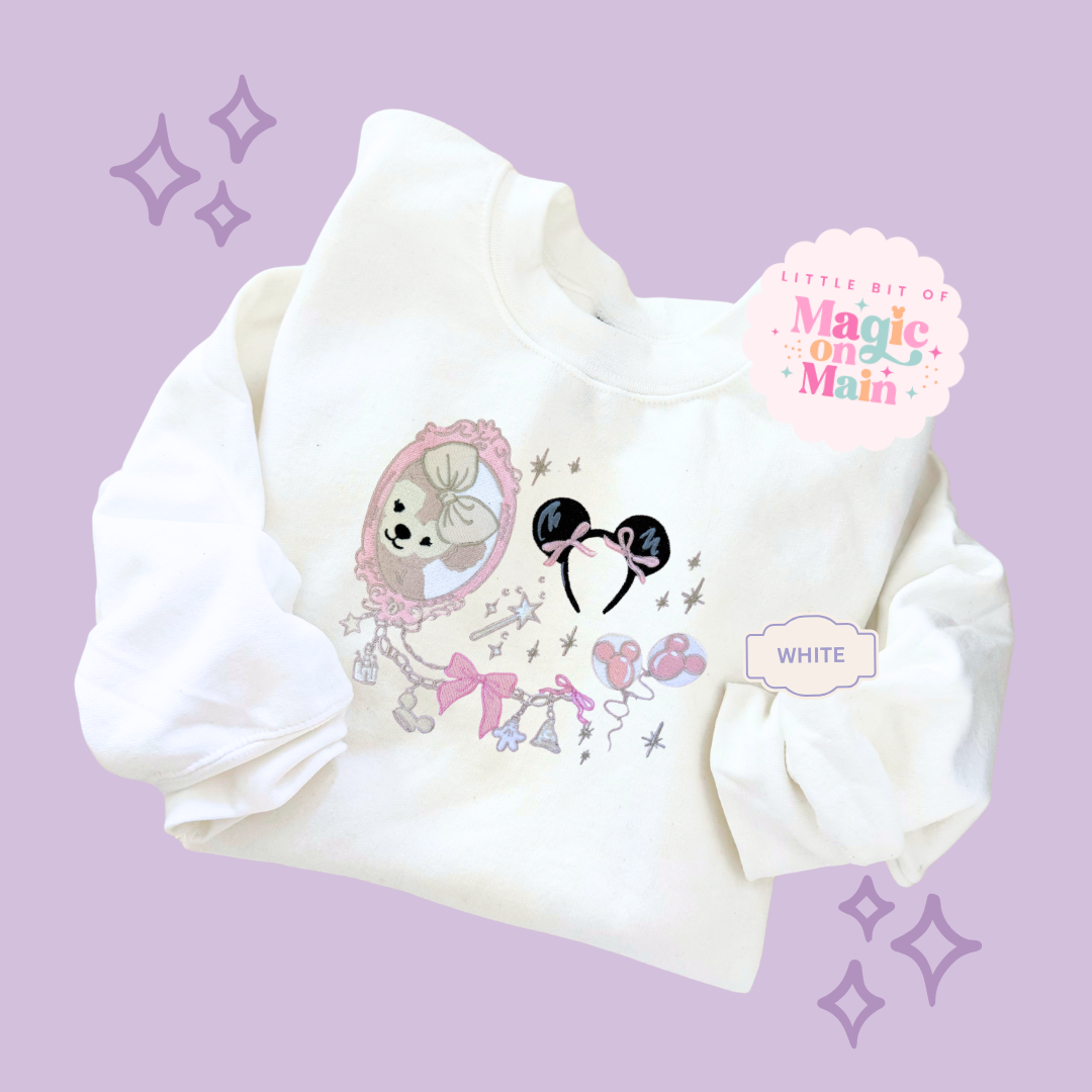 EMBROIDERED PARK GIRLIE - ADULT SWEATSHIRT 10052