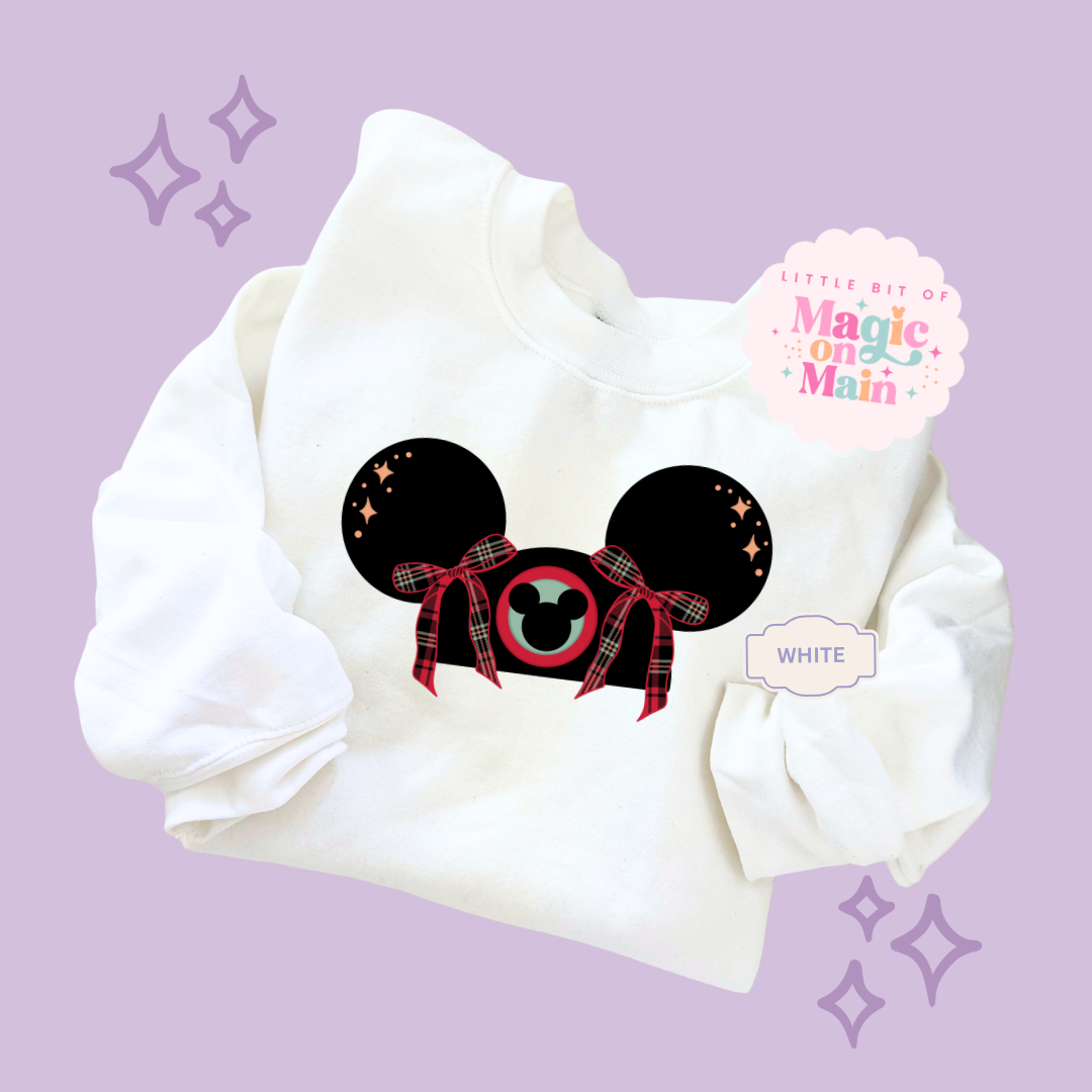 PRINTED HOLIDAY HAT- EXCLUSIVE TO MoM - ADULT SWEATSHIRT