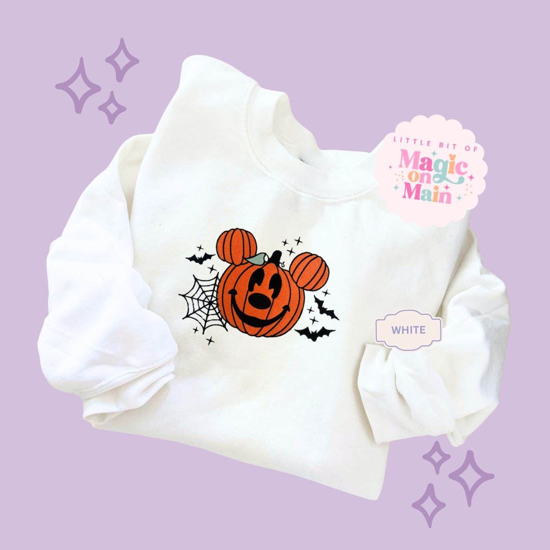 EMBROIDERED MCKY PUMPKIN - EXCLUSIVE TO MoM - ADULT SWEATSHIRT 10057